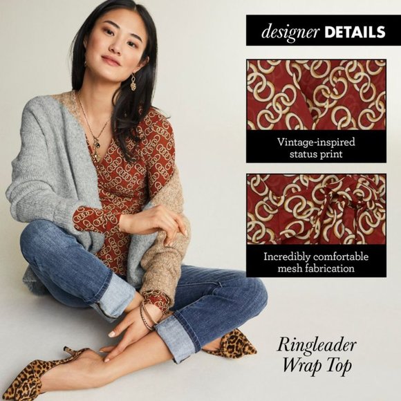 Fall 2020 - Ringleader Wrap Top #3591 - Picture 2 of 2